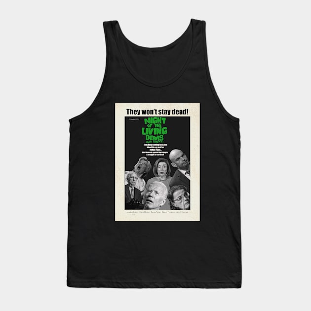 Night of the living Dems! Tank Top by artpsyops